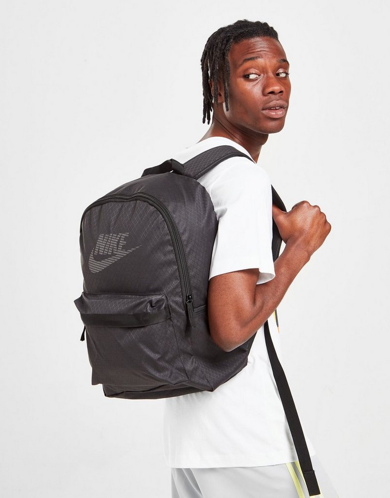 Rucsac pentru bărbați NIKE RUCSAC NK HERITAGE BKPK - MTRL DQ5750-010 Negru