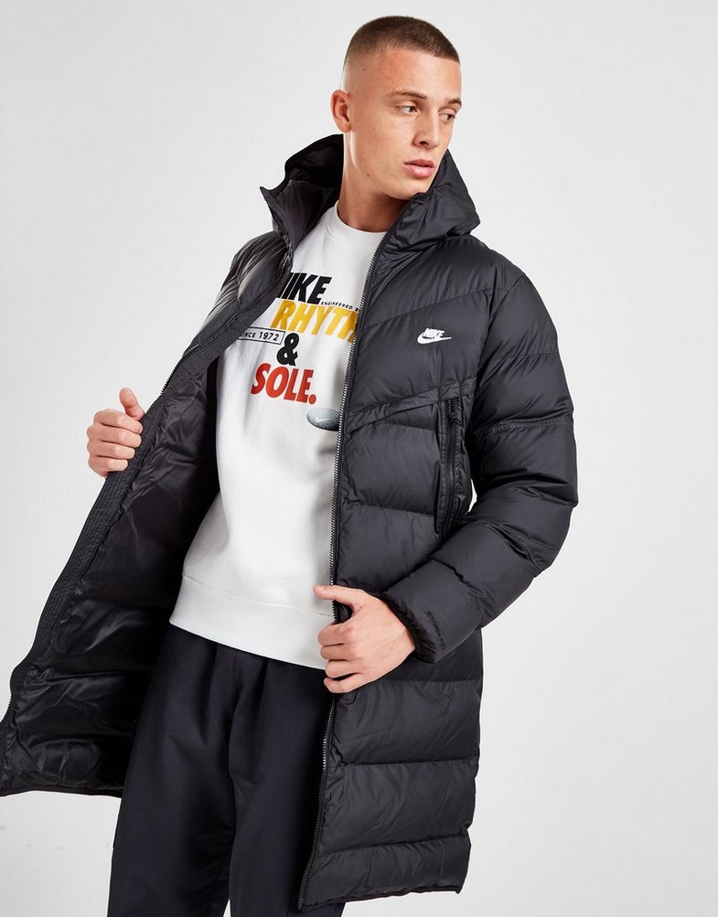 NIKE JACHETĂ DE IARNĂ M NK SF WR PL-FLD HD PARKA DR9609-010 Negru