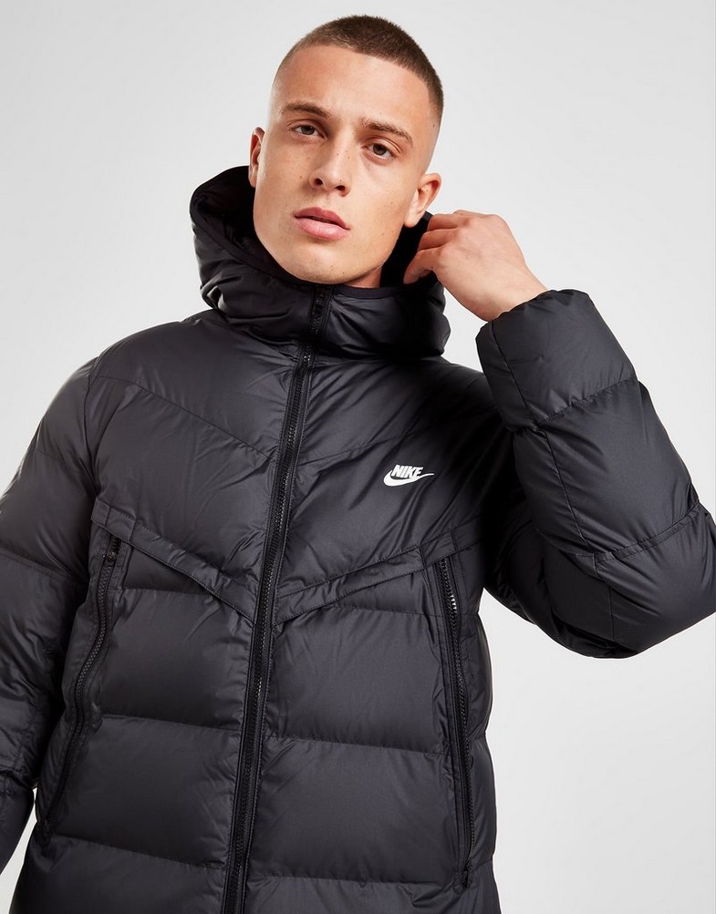 Férfi kabát NIKE KABÁT TÉLI M NK SF WR PL-FLD HD PARKA DR9609-010 Fekete