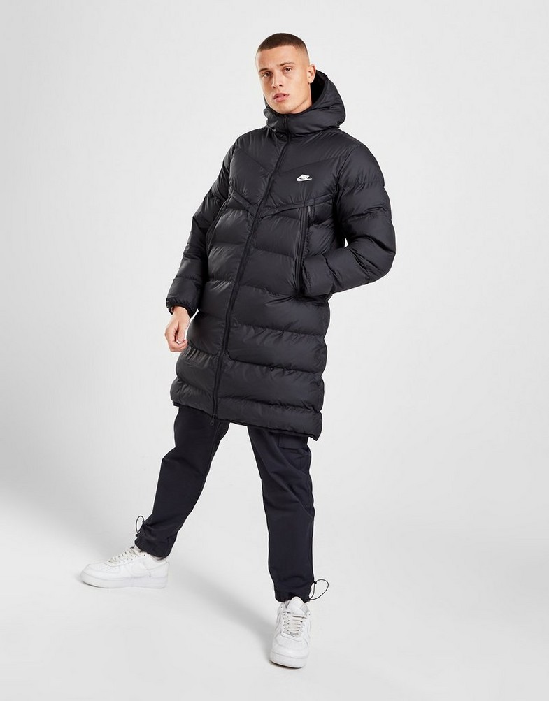 Kurtka męska NIKE KURTKA ZIMOWA M NK SF WR PL-FLD HD PARKA DR9609-010 Czarny