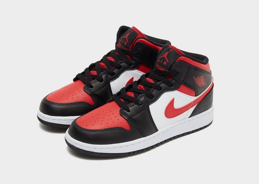 Adidași pentru copii JORDAN AIR 1 MID  554725-079 Negru