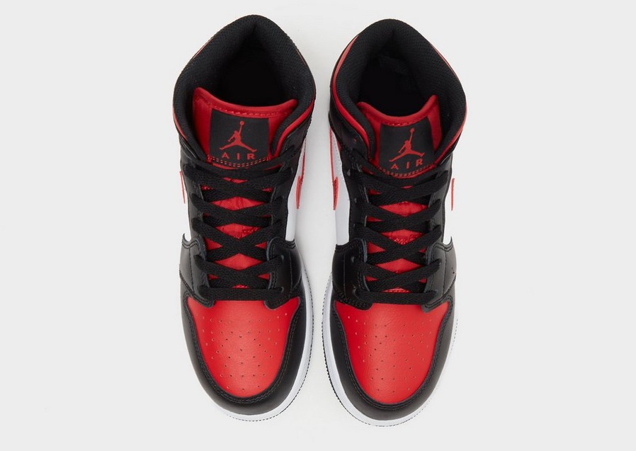 Adidași pentru copii JORDAN AIR 1 MID  554725-079 Negru