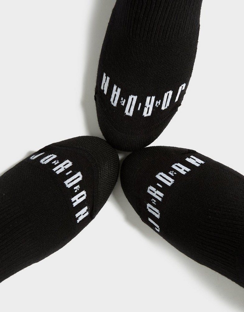 Șosete pentru femei JORDAN ȘOSETE U J ESSENTIAL CREW 3PR - 144 DA5718-010 Negru