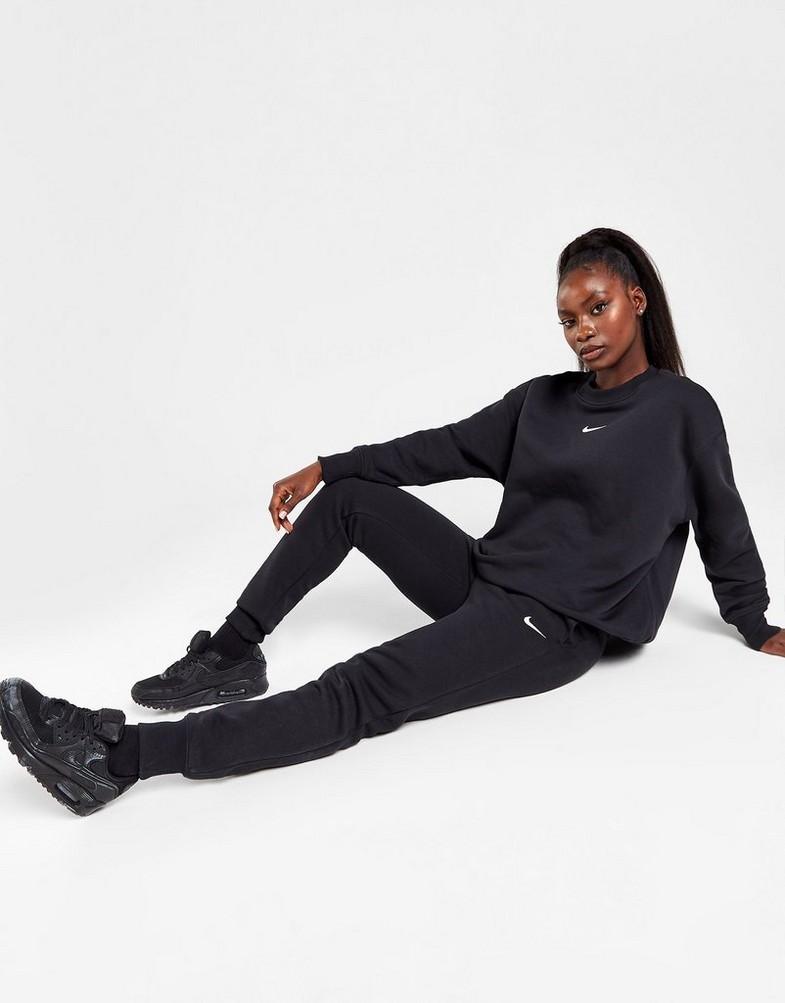 NIKE SPODNIE W NSW STYLE FLC HR PANT STD DQ5688-010 Czarny