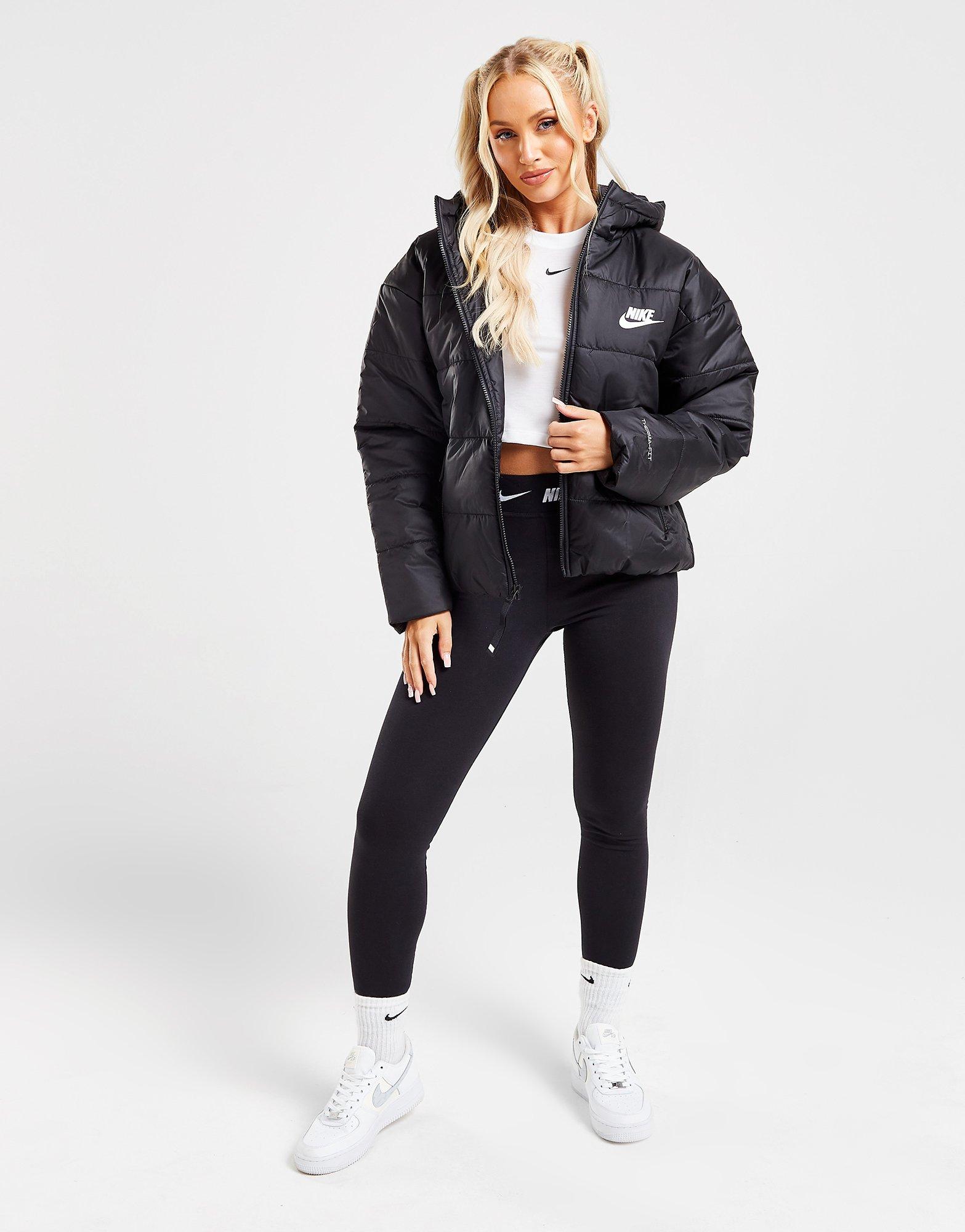 NIKE SWOOSH PADDED JACKET DX1797-010 Čierna