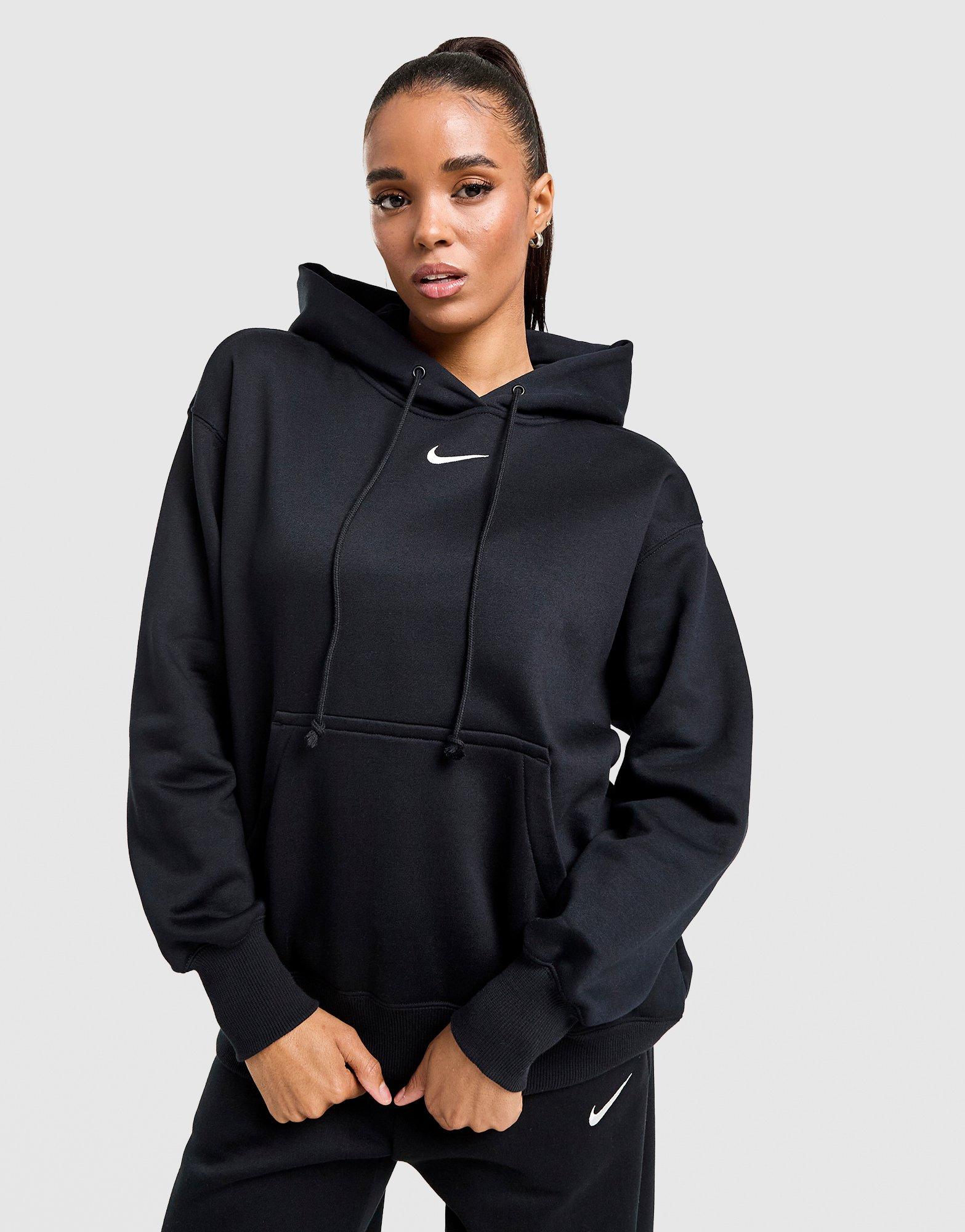 Női pulóver NIKE PULÓVER KAPUCNIS STYL OS OH HD BLK DQ5860-010 Fekete