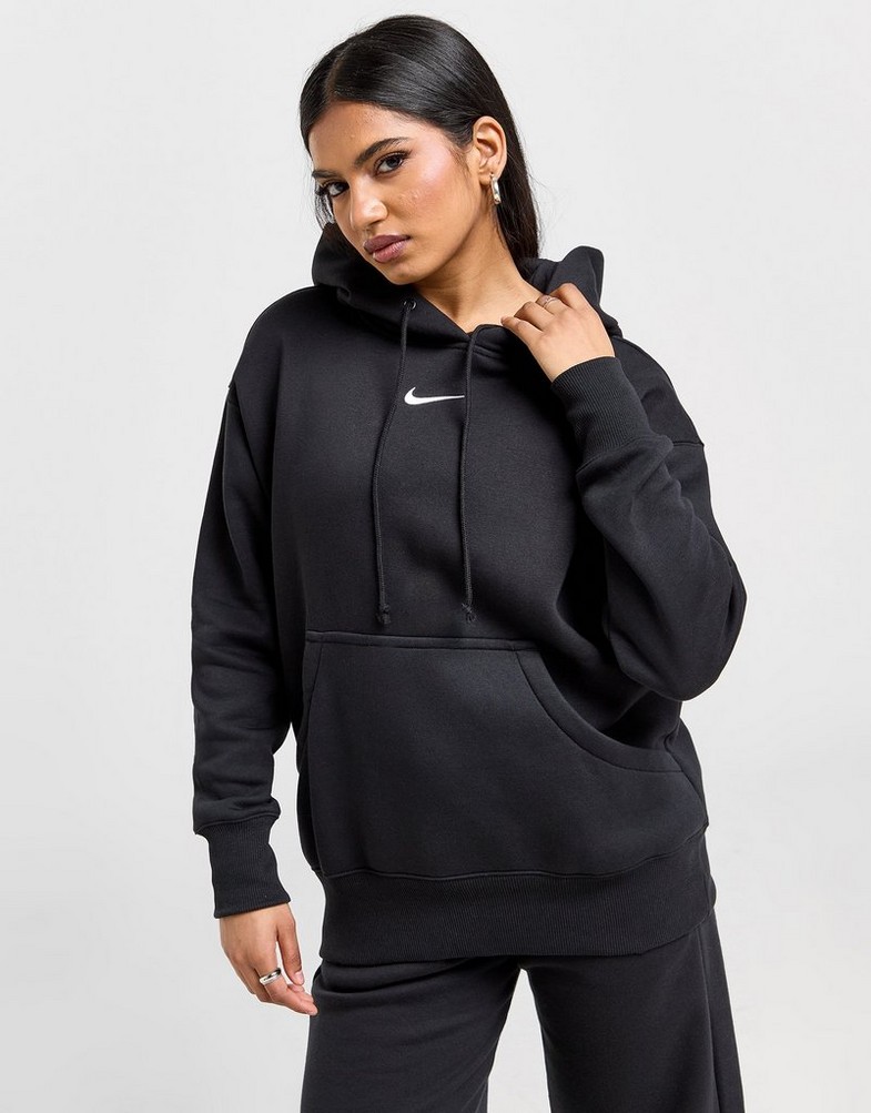 Női pulóver NIKE PULÓVER KAPUCNIS STYL OS OH HD BLK DQ5860-010 Fekete