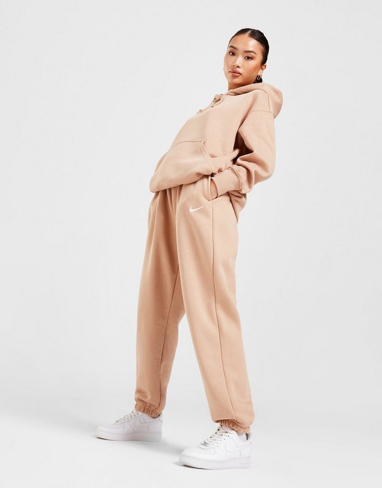 NIKE SPODNIE STYL FLC OS PNT HEMP DQ5887-200 Beżowy