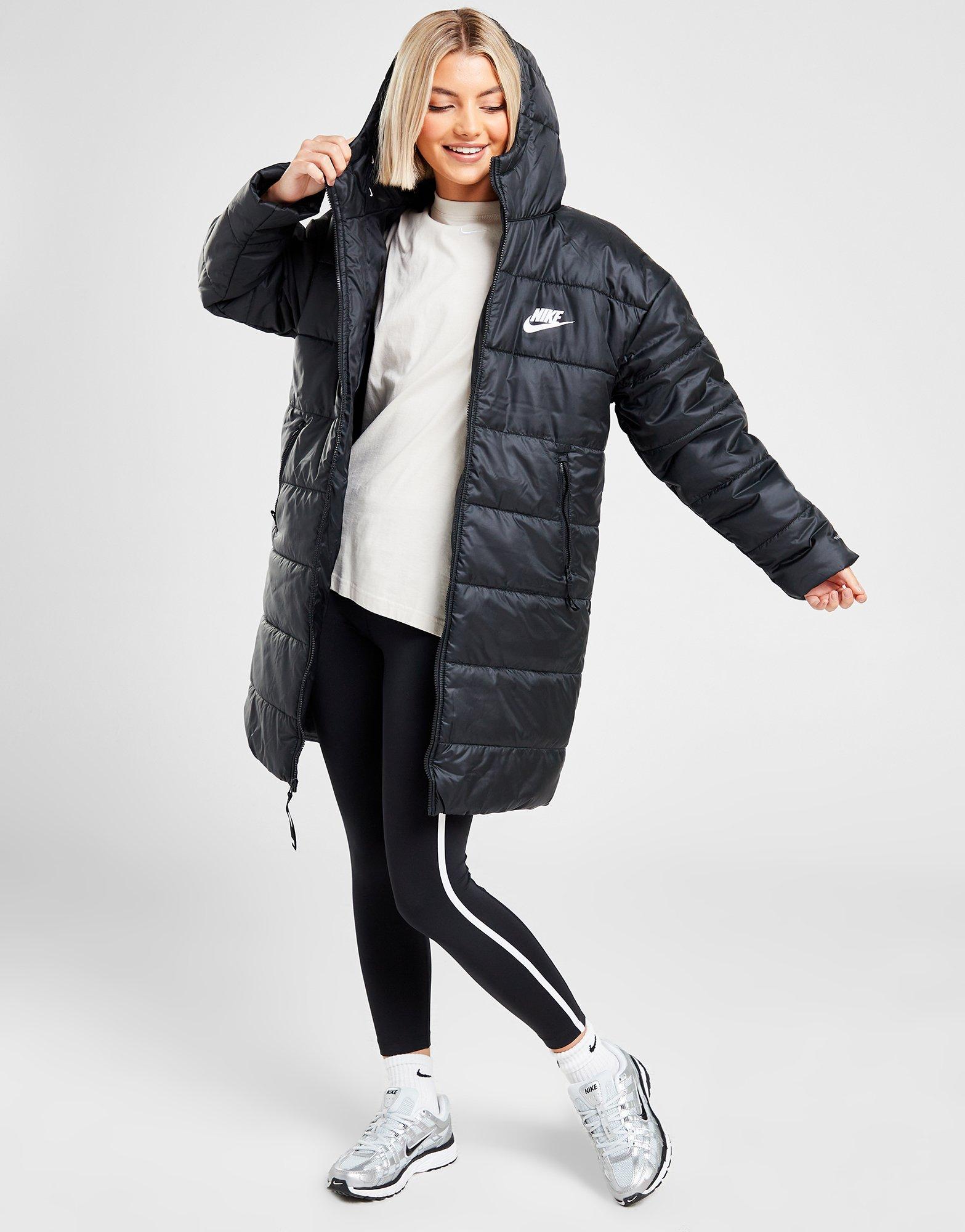 Дамско яке NIKE SWOOSH PARKA JACKET DX1798-010 Черен