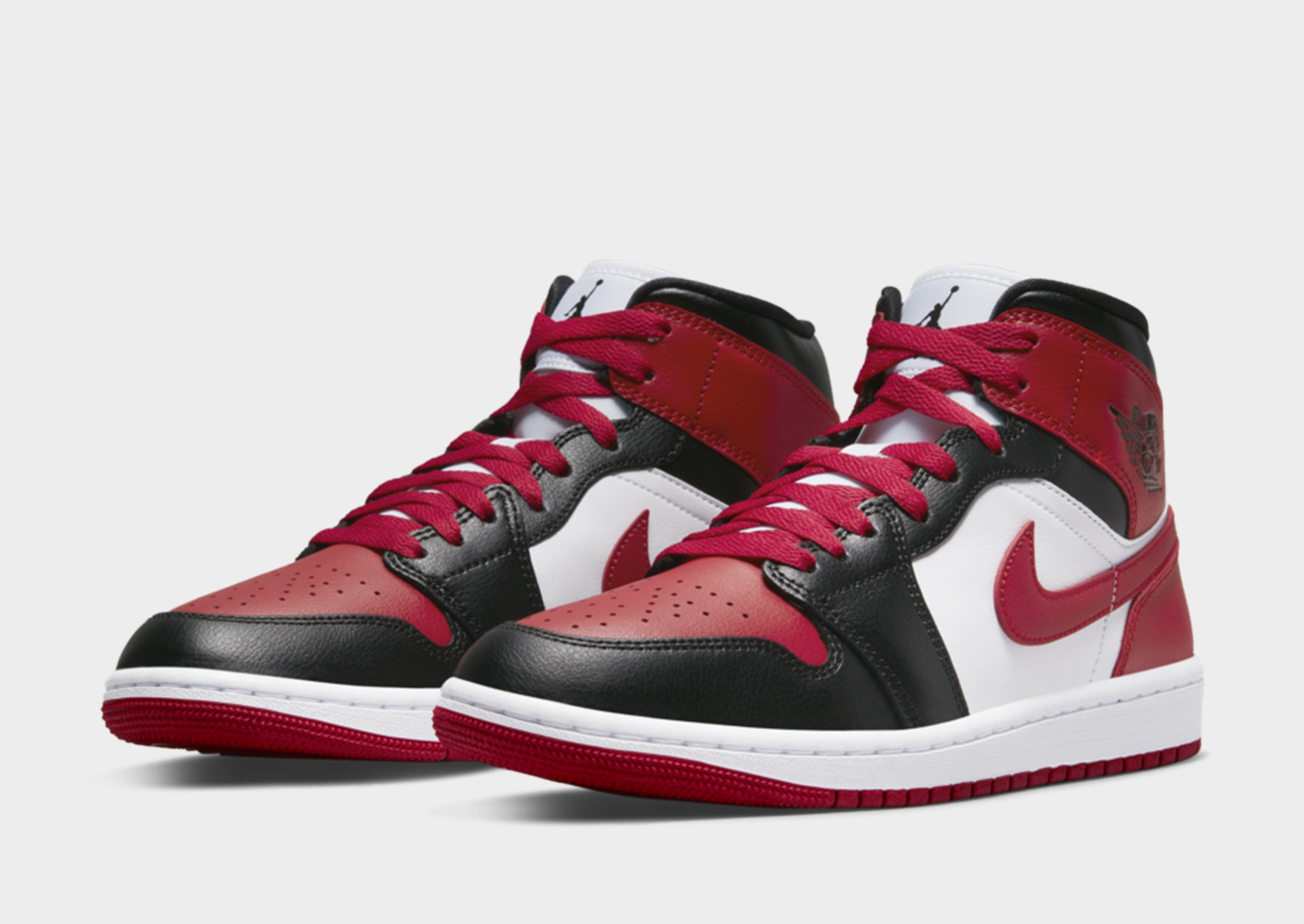 Női sneakers WMNS AIR JORDAN 1 MID  BQ6472-079 Fekete