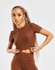 NIKE T-SHIRT AOP JAQ CRP T CACAO