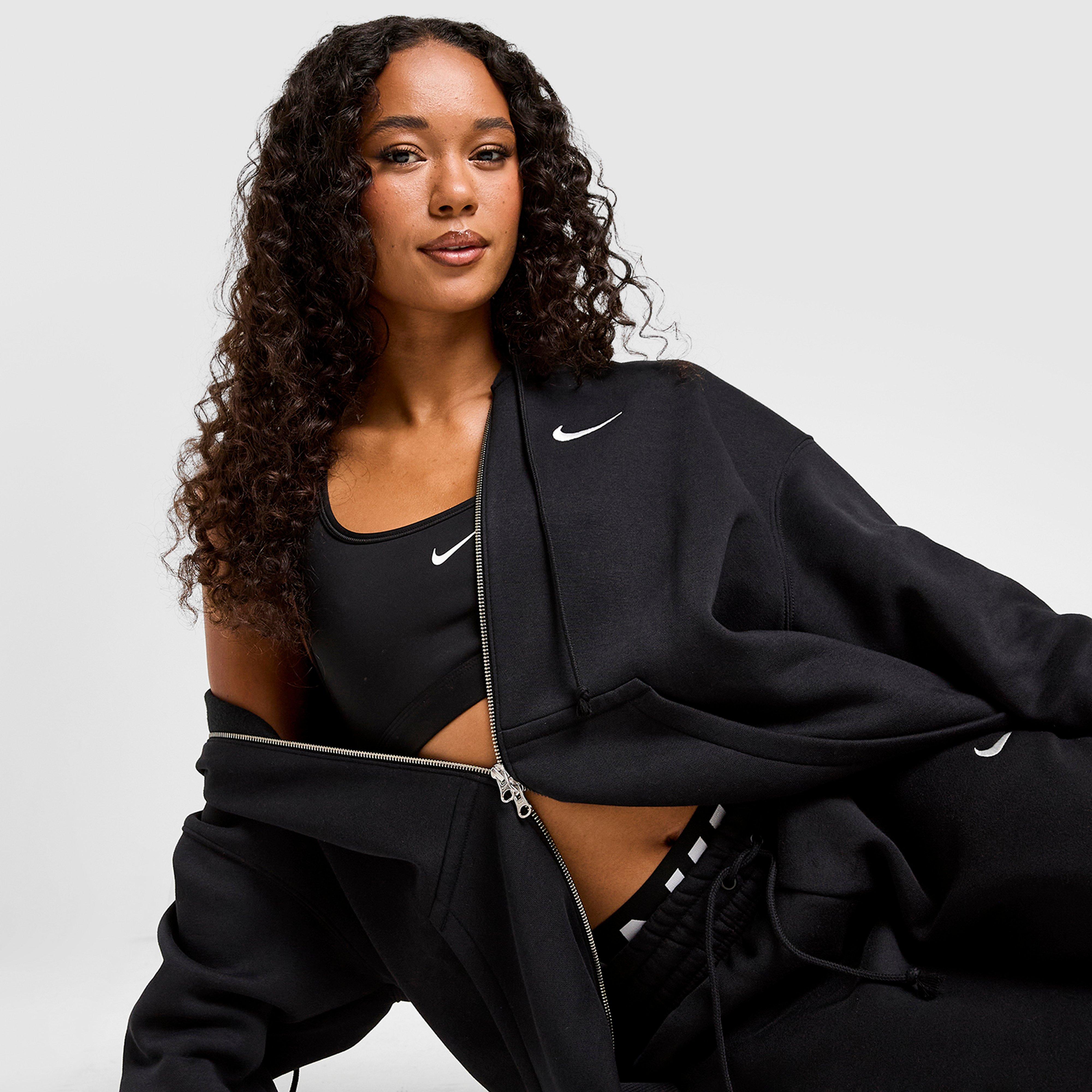 Női pulóver NIKE PULÓVER CIPZÁRAS W NSW PHNX FLC FZ OS HOODIE PHOENIX