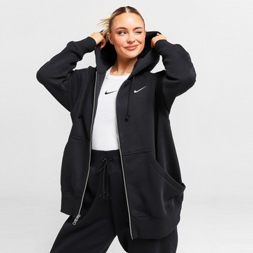 Bluză pentru femei NIKE BLUZĂ W NSW PHNX FLC FZ OS HOODIE PHOENIX