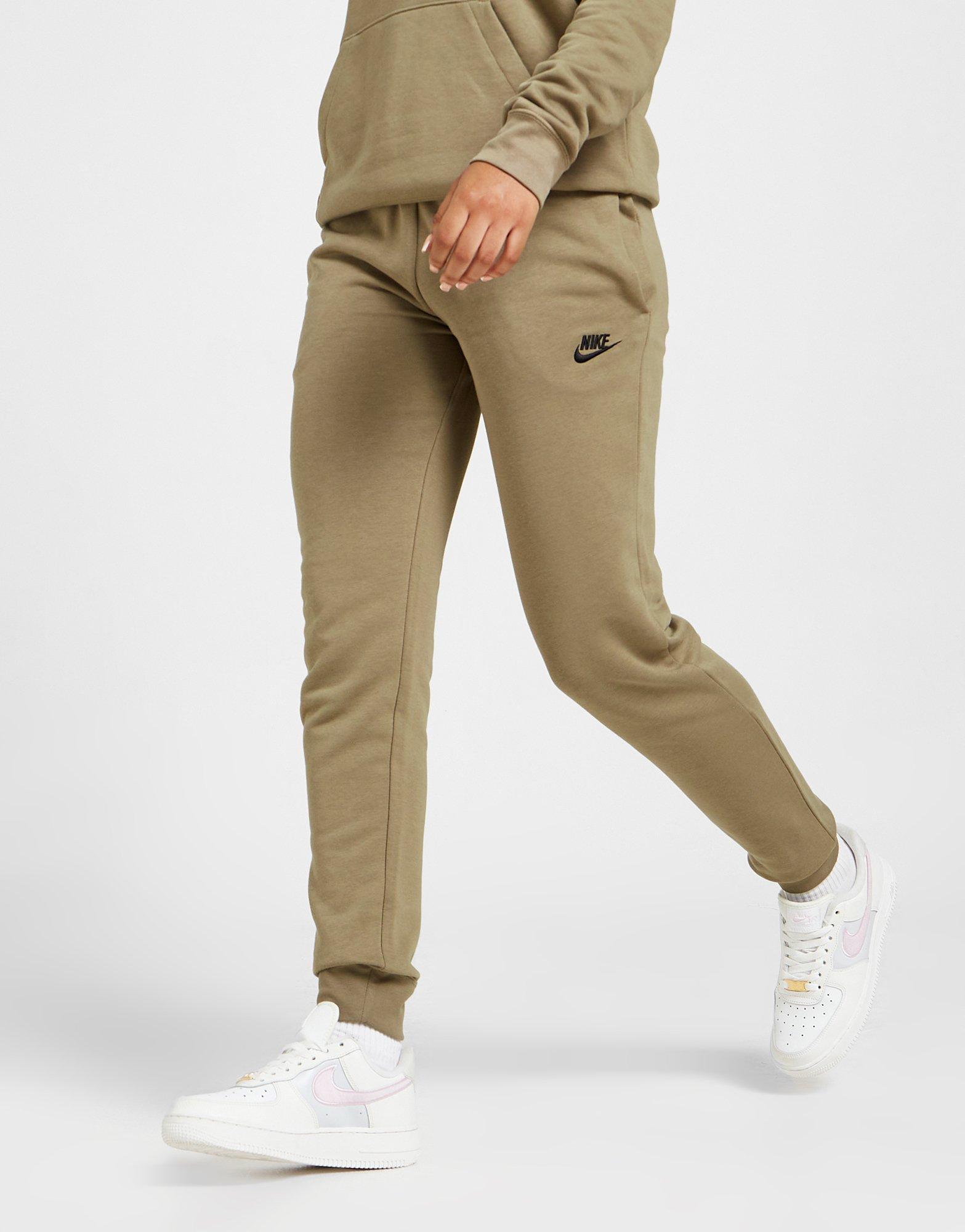 Moteriškos kelnės NIKE SPORTSWEAR CLUB FLEECE JOGGERS DX2320-351 Rusvai žalsva