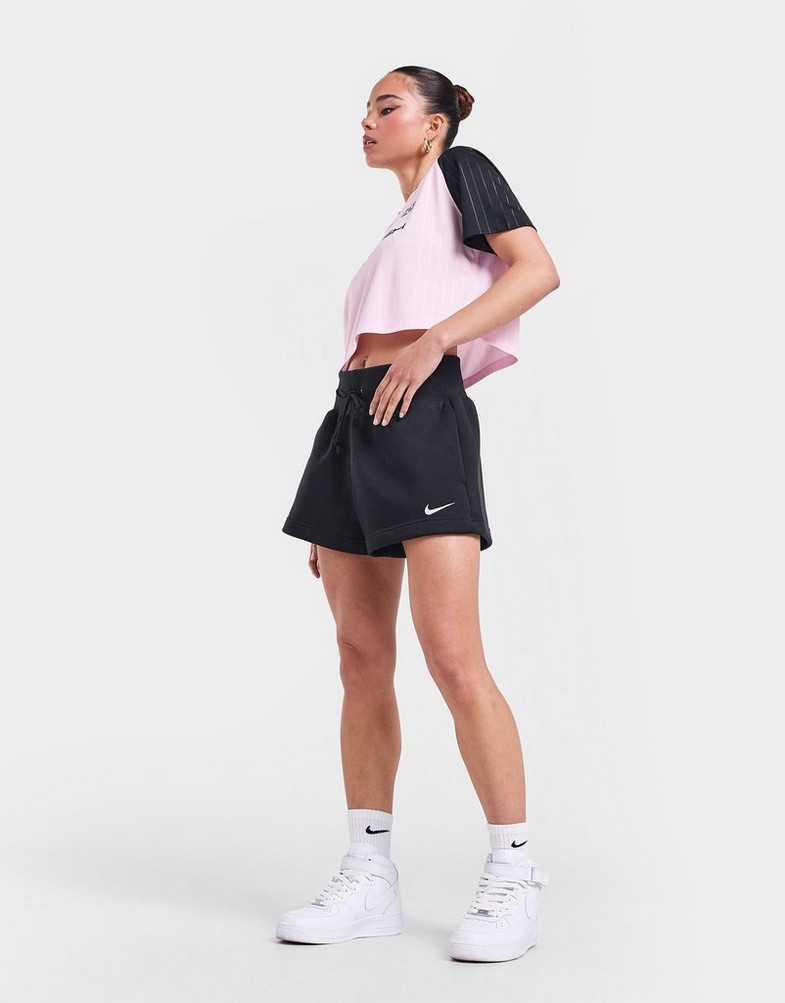 Krótkie spodenki, szorty damskie NIKE SZORTY W NSW PHNX FLC HR SHORT