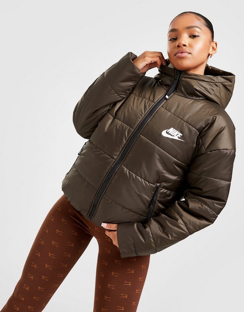 NIKE BUNDA ZIMNÁ W NSW SYN TF RPL HD JKT DX1797-237 Hnedá