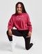 NIKE GIRLS' TREND FLEECE CREW SWEATSHIRT GIRL