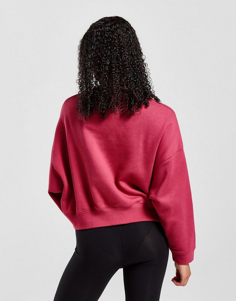 Bluza dziecięca NIKE GIRLS' TREND FLEECE CREW SWEATSHIRT GIRL DV2563-633 Fioletowy