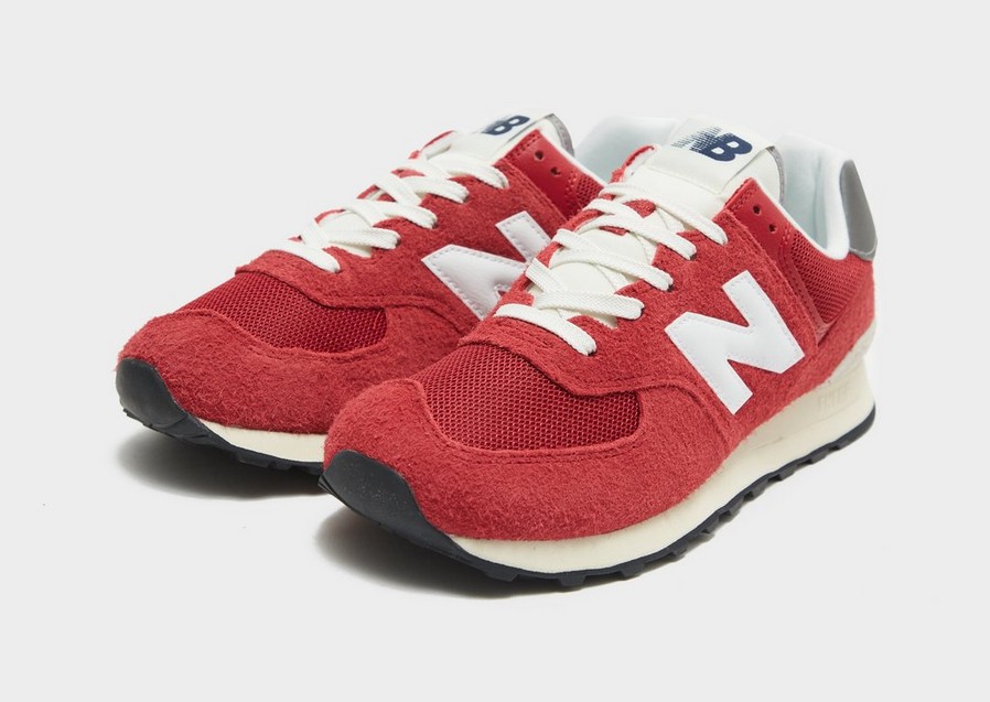 Buty sneakersy męskie NEW BALANCE 574 U574HR2 Czerwony