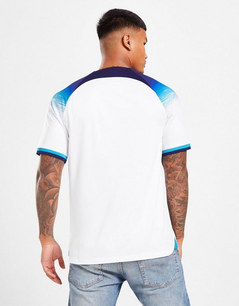 Koszulka, t-shirt męski NIKE KRÓTKI RĘKAW ENGLAND 2022/23 STADIUM HOME JERSEY DN0687-100 Biały