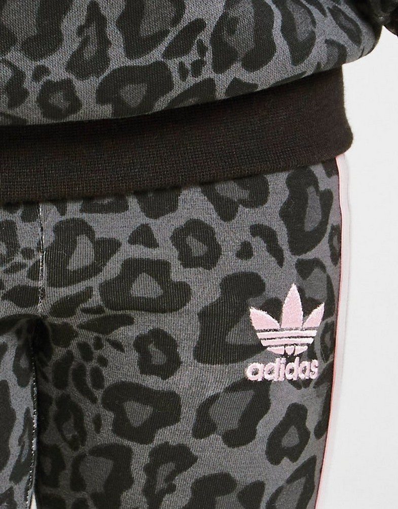 Trening pentru copii ADIDAS SET (G)LEO AOP CRW/LEG ST HN8105 Albastru