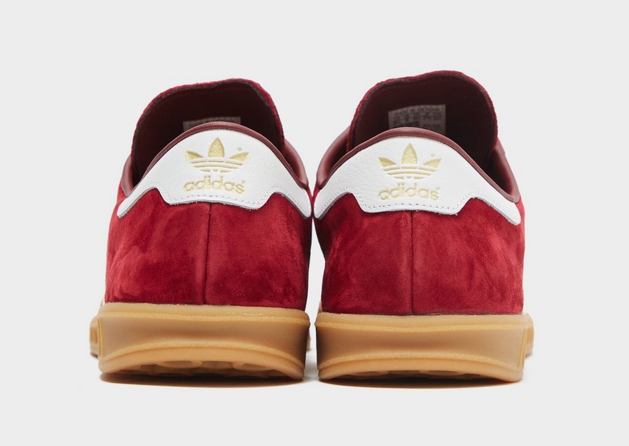 Buty sneakersy męskie ADIDAS HAMBURG HQ1354 Czerwony