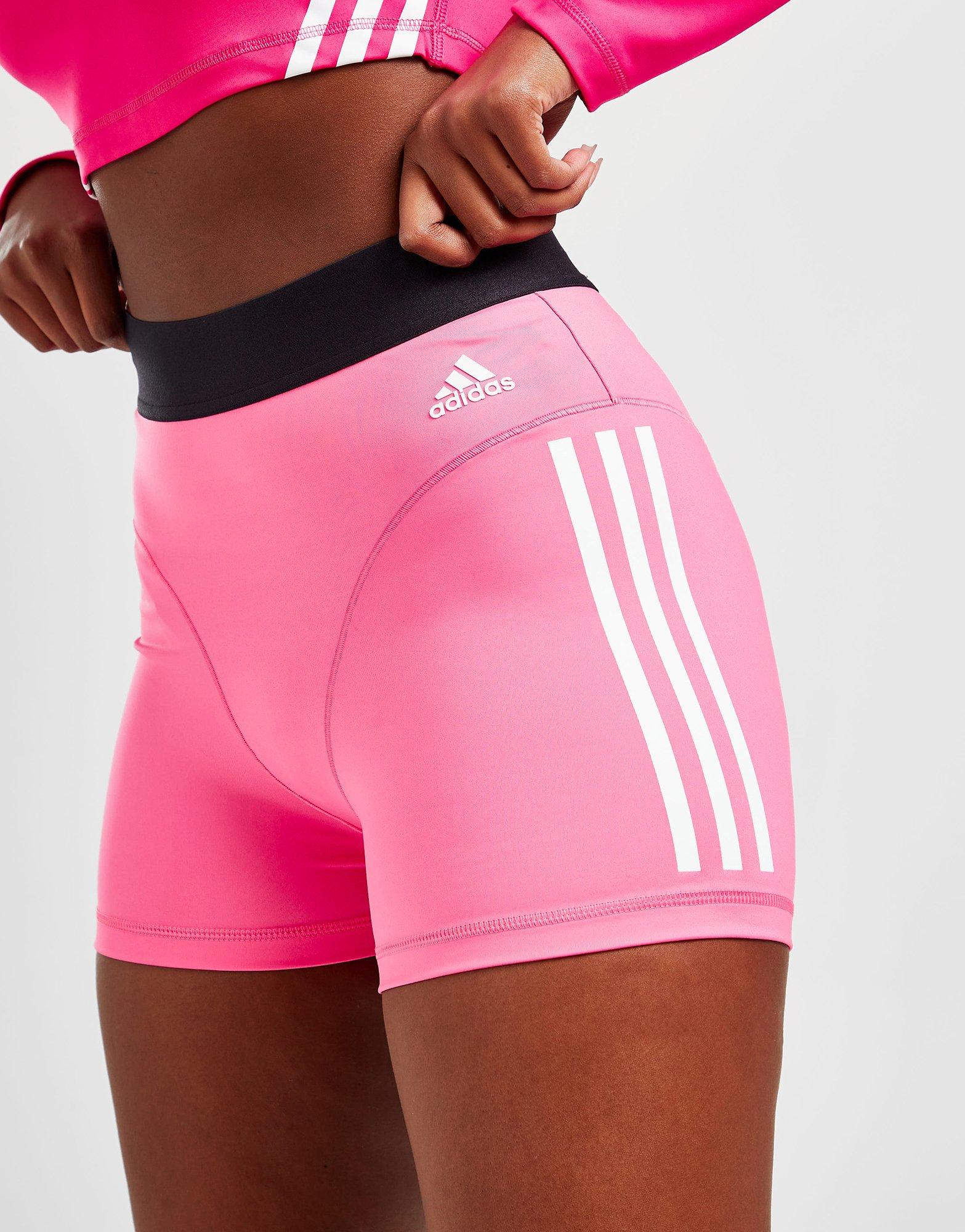 Дамски шорти ADIDAS ШОРТИ GLAM 3S 3" SHT PNK HM8047 Розов