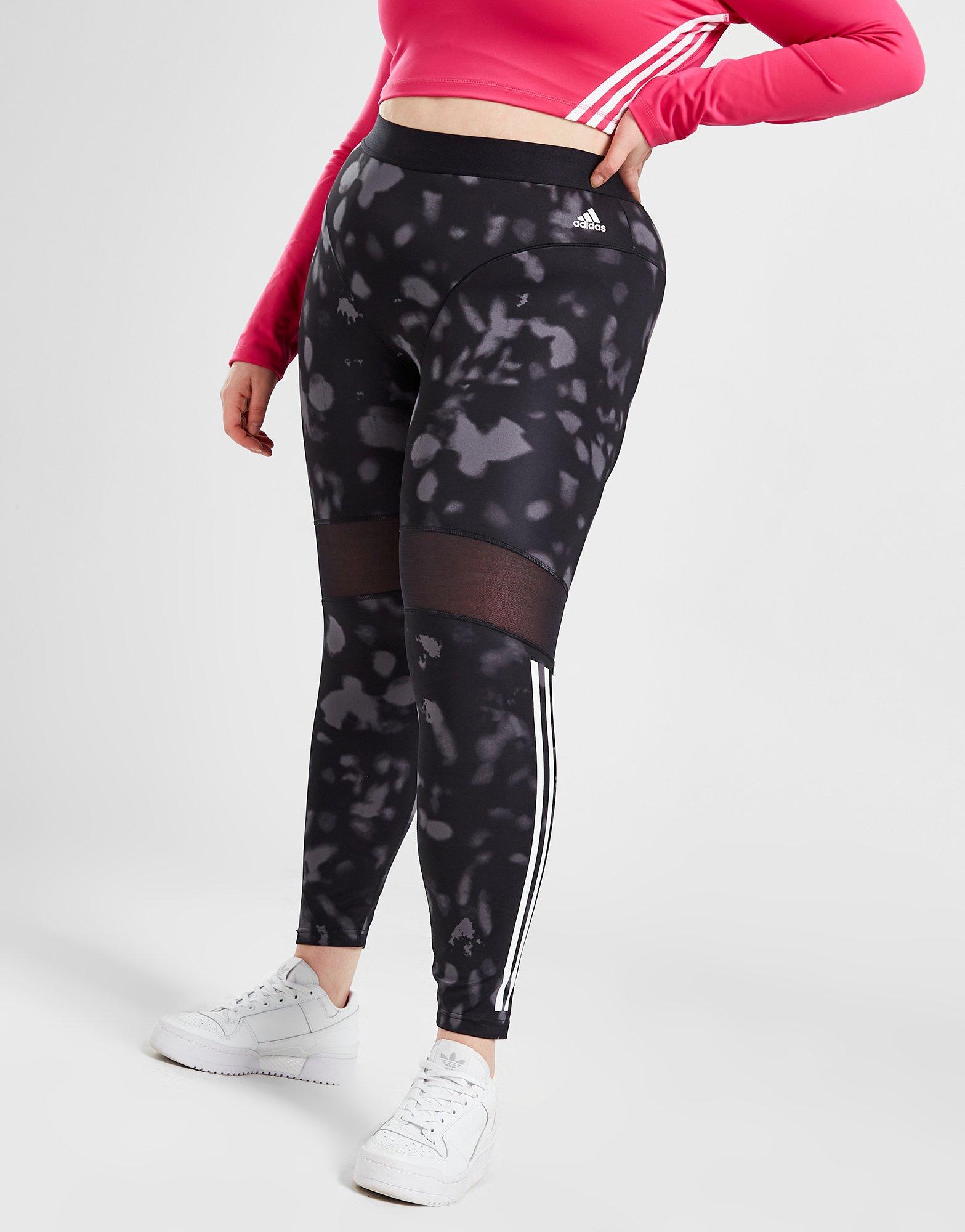 Дамски клин ADIDAS КЛИН GLAM AOP TIGHT BLK HC8954 Черен