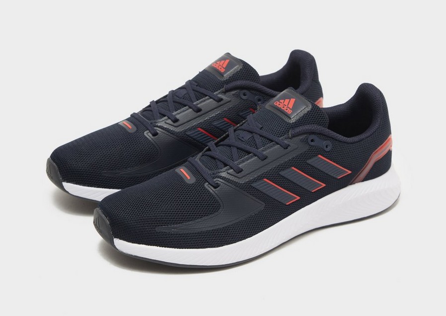 Buty zimowe męskie ADIDAS RUN FALCON GV9556 Granatowy