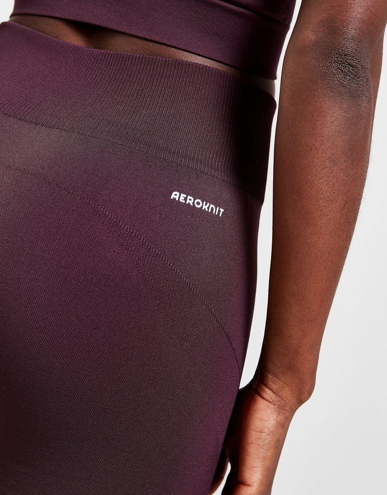 Legginsy damskie ADIDAS LEGGINGS SEAMLESS TIGHTS HM2464 Czerwony