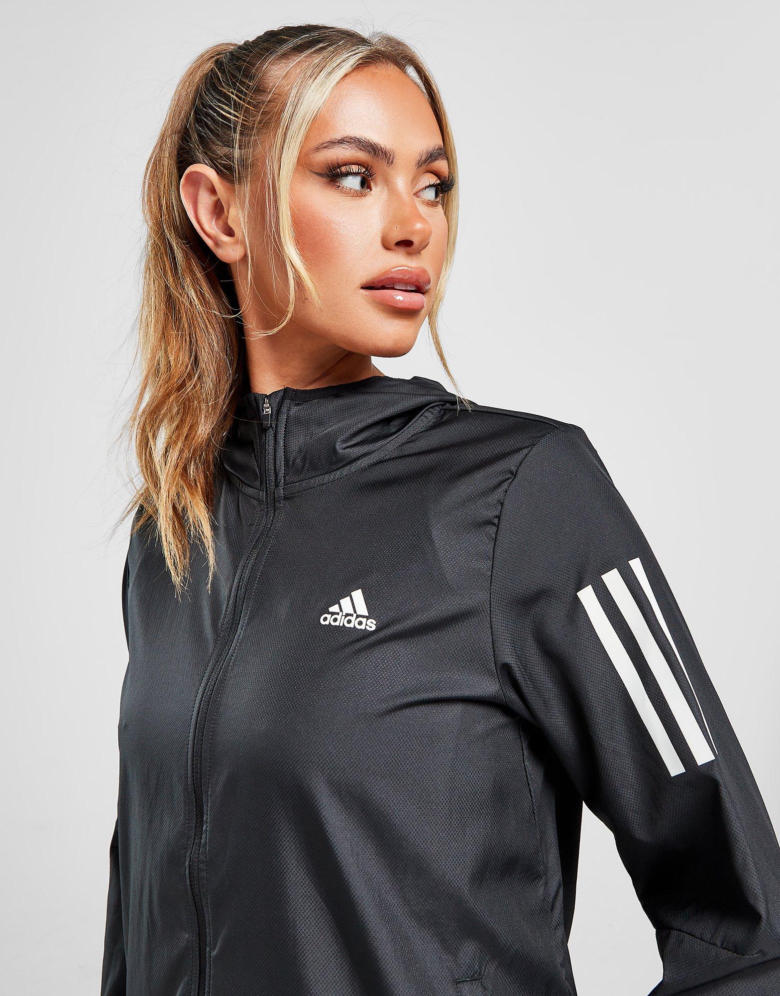 ADIDAS PRZEJŚCIOWA OWN THE RUN WOVEN JACKET H59271 | kolor Czarny