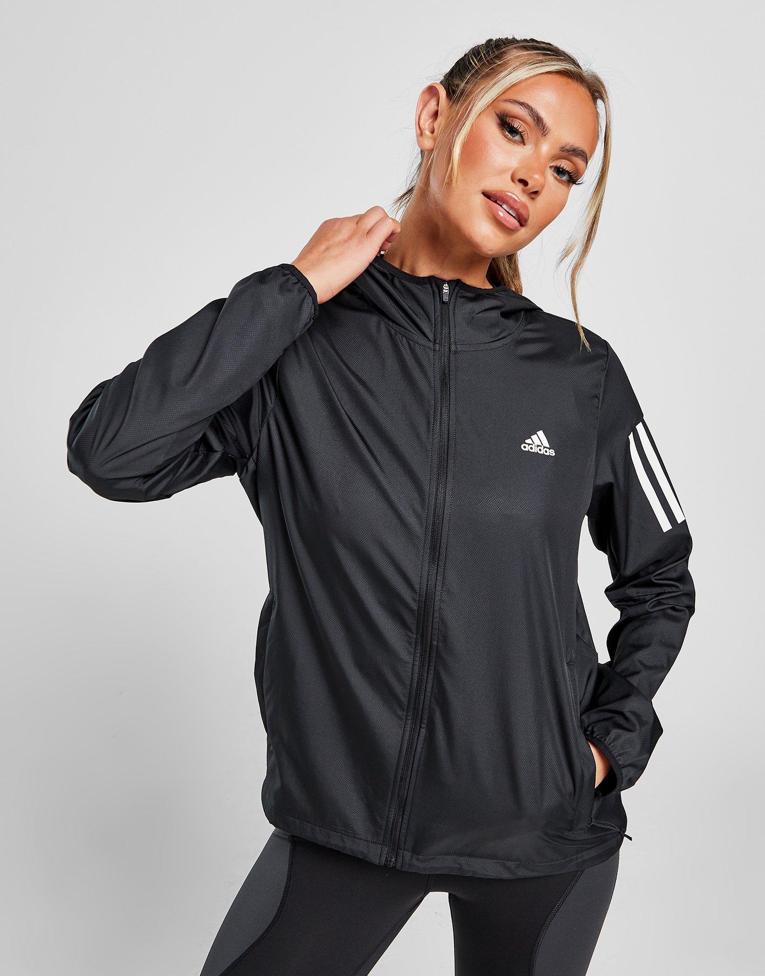 ADIDAS PRZEJŚCIOWA OWN THE RUN WOVEN JACKET H59271 | kolor Czarny