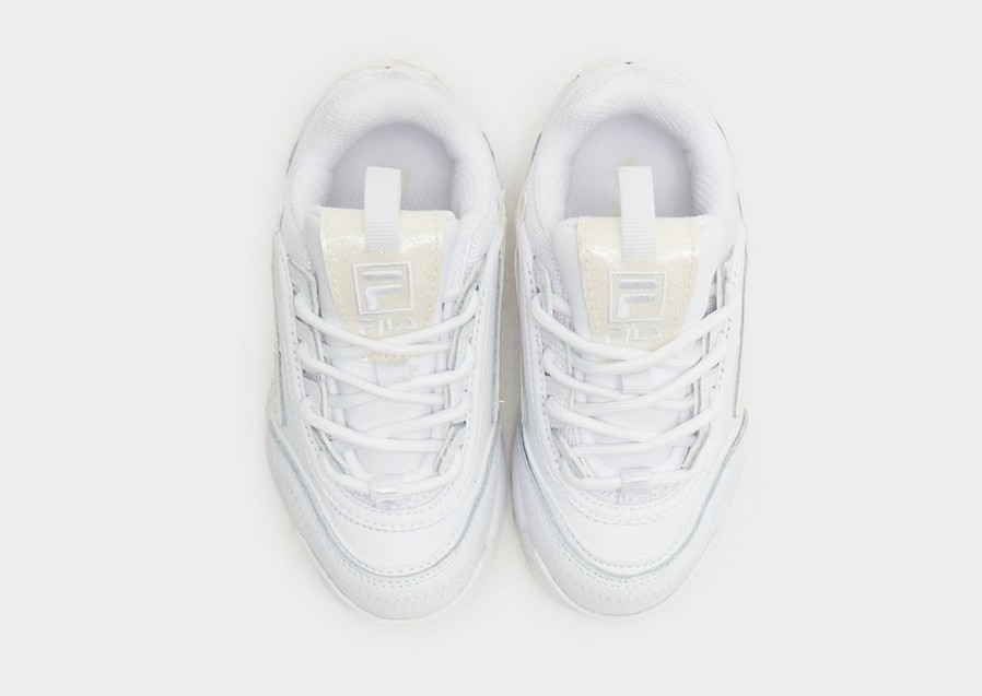 Detské tenisky FILA DISRUPTOR II 7XM01816154 Biela