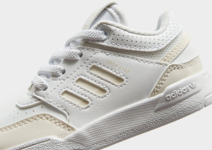 Buty sneakersy dla dzieci ADIDAS DROP STEP LOW INFANT FZ6478 Biały