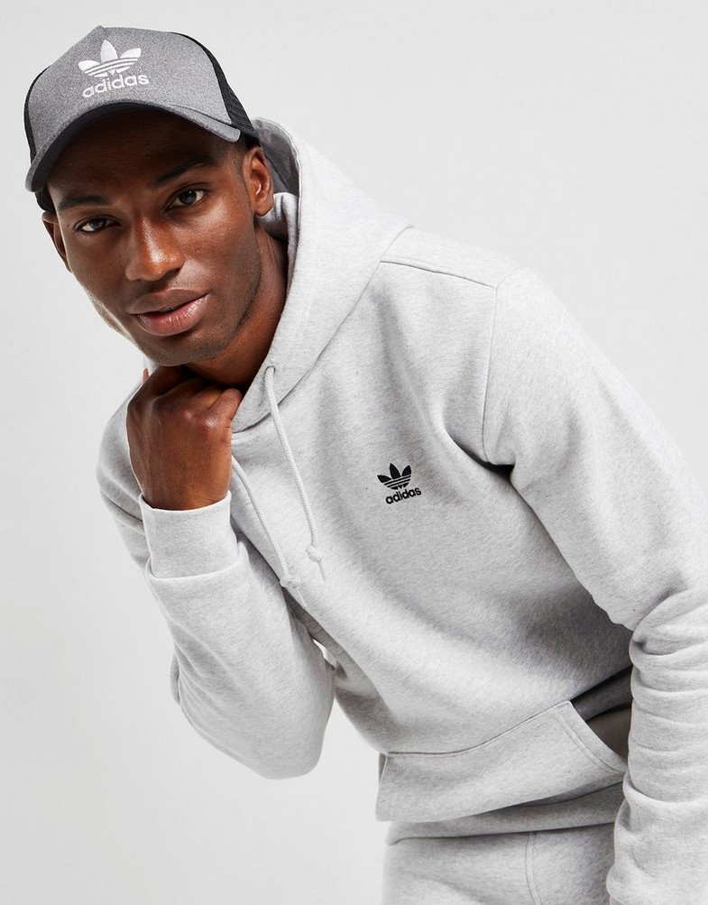 Bluza męska ADIDAS TREFOIL ESSENTIAL HOODIE  HS1008 Szary