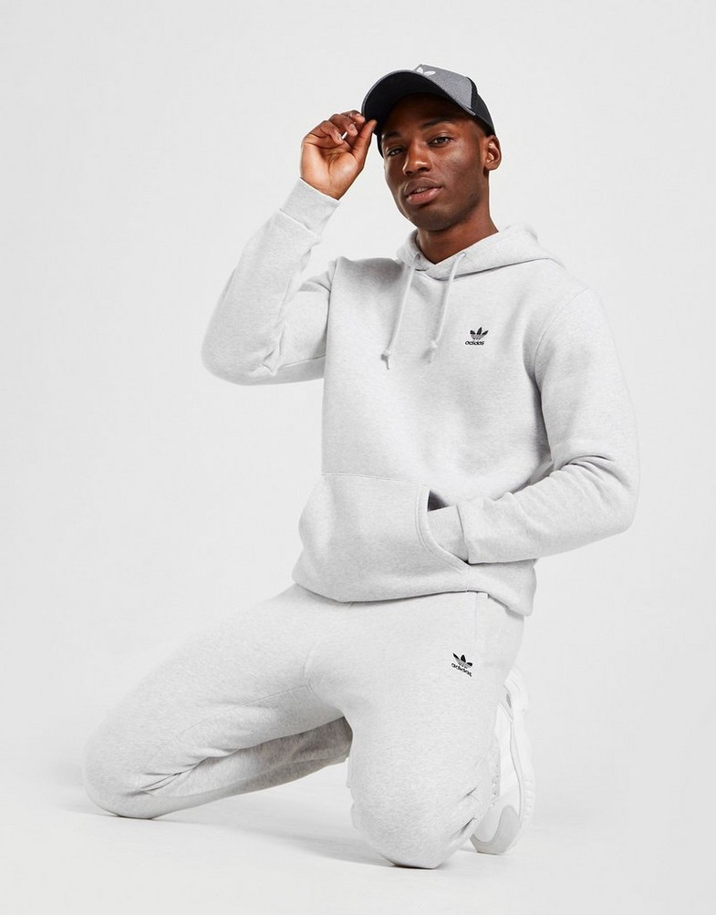 Bluza męska ADIDAS TREFOIL ESSENTIAL HOODIE  HS1008 Szary