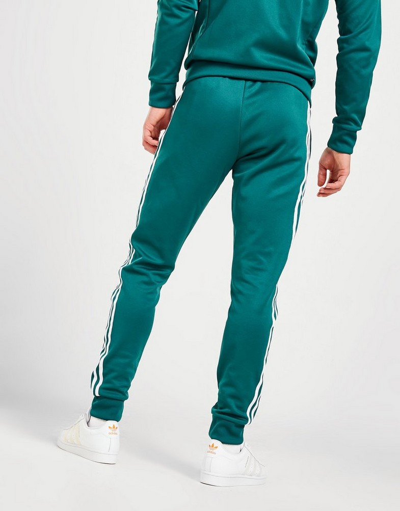 Pantaloni pentru bărbați ADIDAS SUPERSTAR TRACK PANTS IC4515 Verde