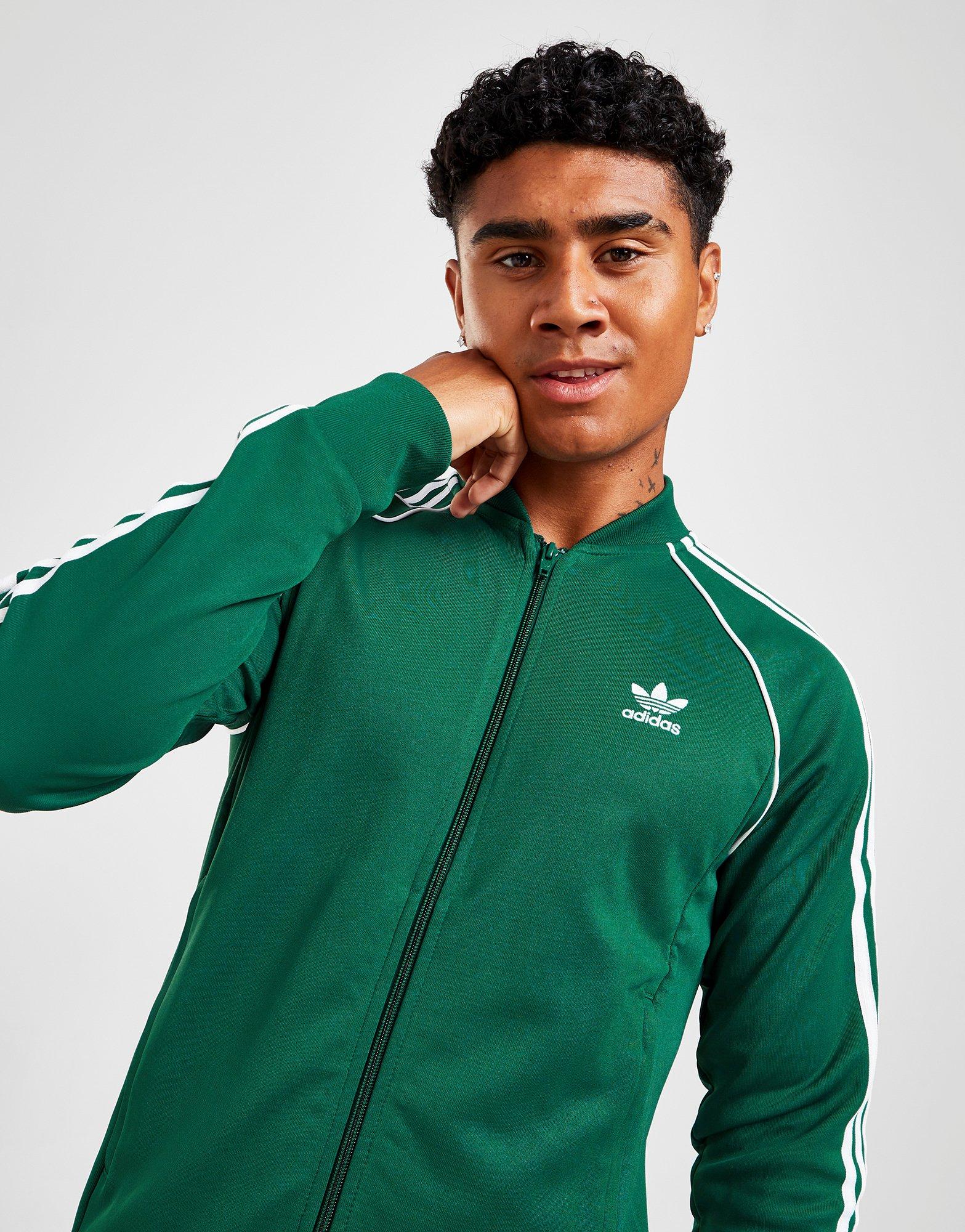 Pánska mikina ADIDAS SS TRACK TOP  IC4511 Zelená