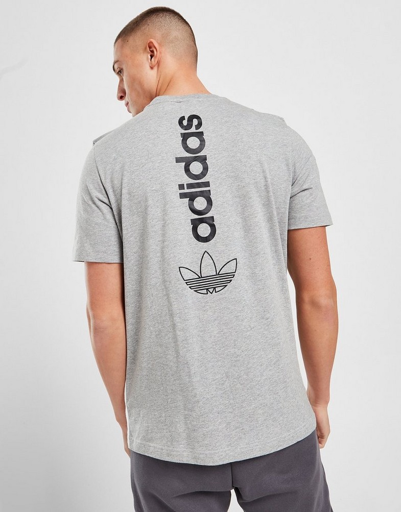 Pánske tričko ADIDAS TRIČKO ITASCA TEE DGH/WHT HS0995 Biela