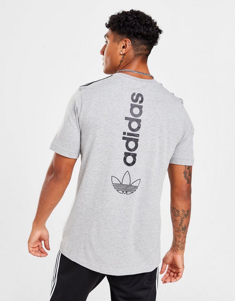 Pánske tričko ADIDAS TRIČKO ITASCA TEE DGH/WHT HS0995 Biela