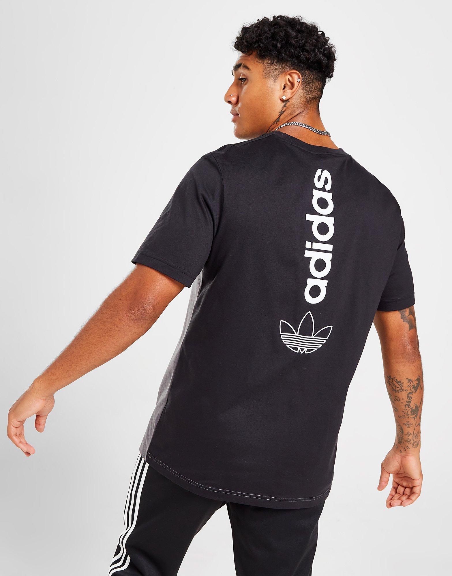 Pánske tričko ADIDAS TRIČKO ITASCA TEE BLK/GRY HS1010 Čierna