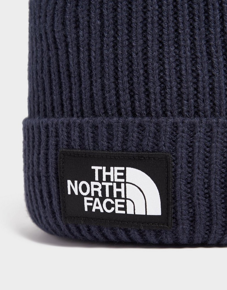 Női téli sapká THE NORTH FACE ZWYKŁA LOGO BOX CUFFED BEANIE