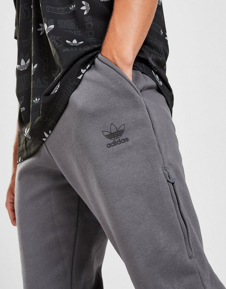 ADIDAS TRENINGOWE SPRT FUSION JOGGERS HS1003 Szary