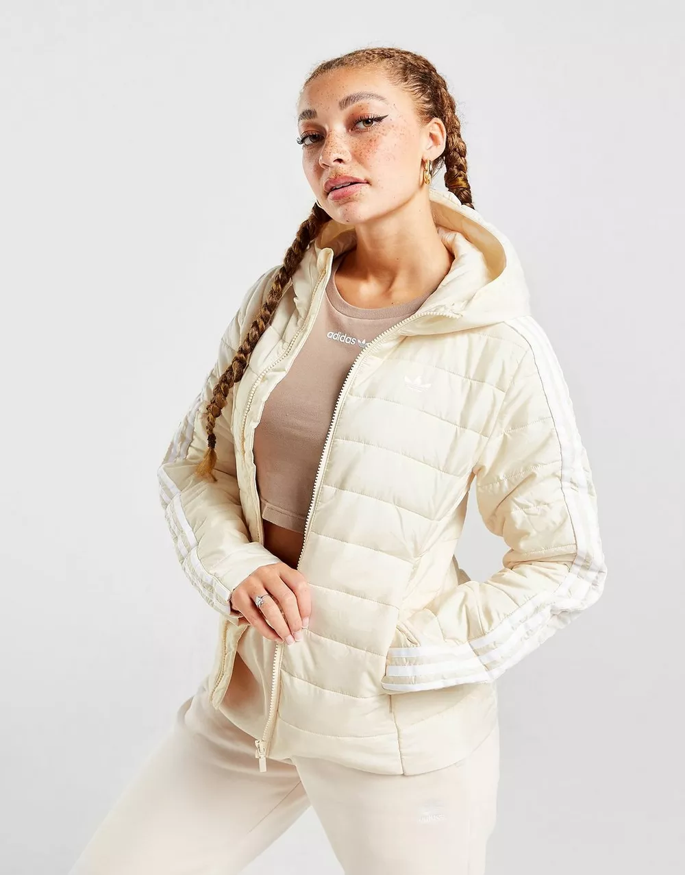 ADIDAS КУРТКА ЗИМОВА SLIM JACKET, фото 1 з 6