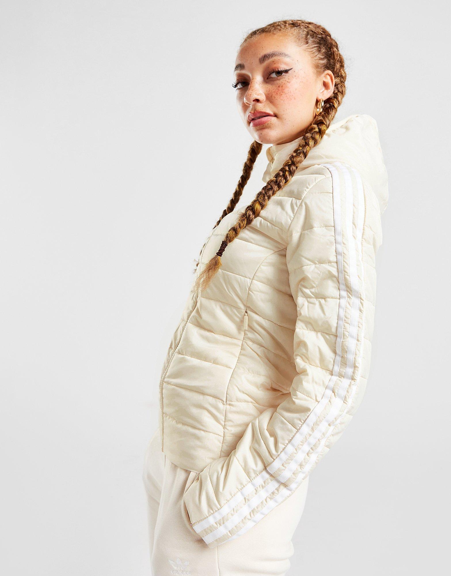 Dámska bunda ADIDAS BUNDA ZIMNÍ SLIM JACKET HK5251 Bílá