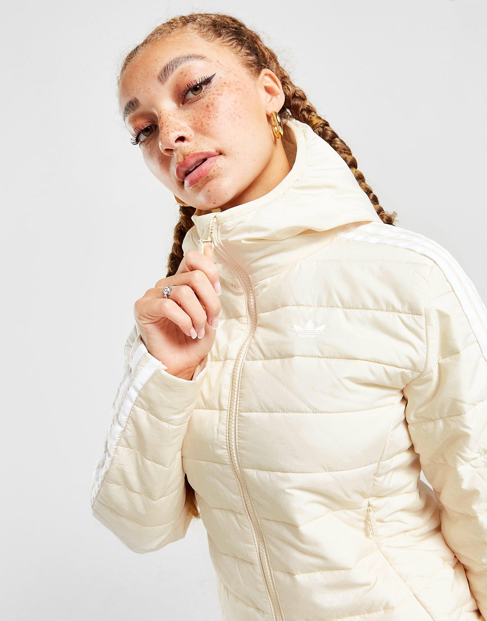 Dámska bunda ADIDAS BUNDA ZIMNÍ SLIM JACKET HK5251 Bílá