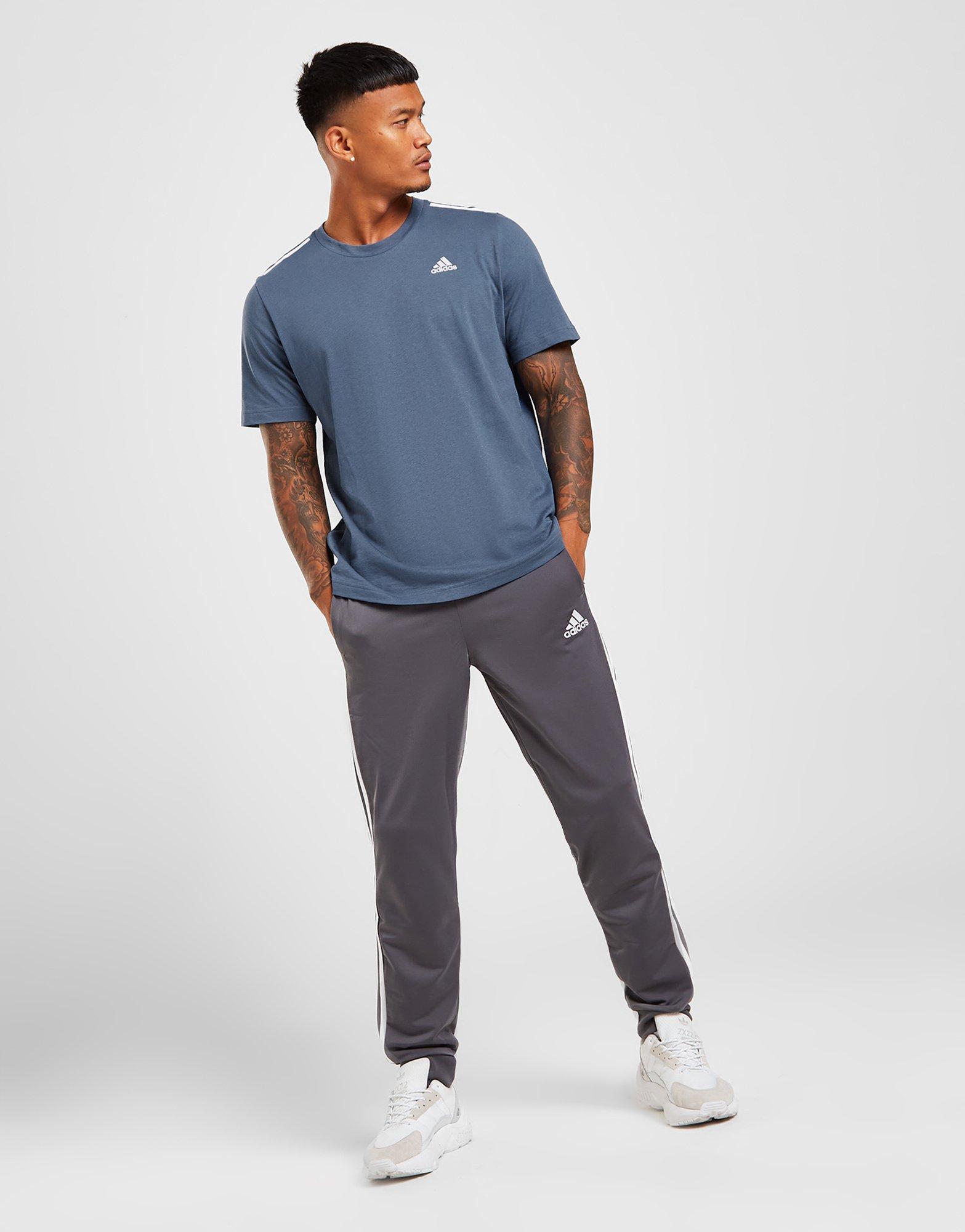 Pánske tričko ADIDAS TRIČKO BOS 3 STR T WOND STL IC0245 Tmavomodrá