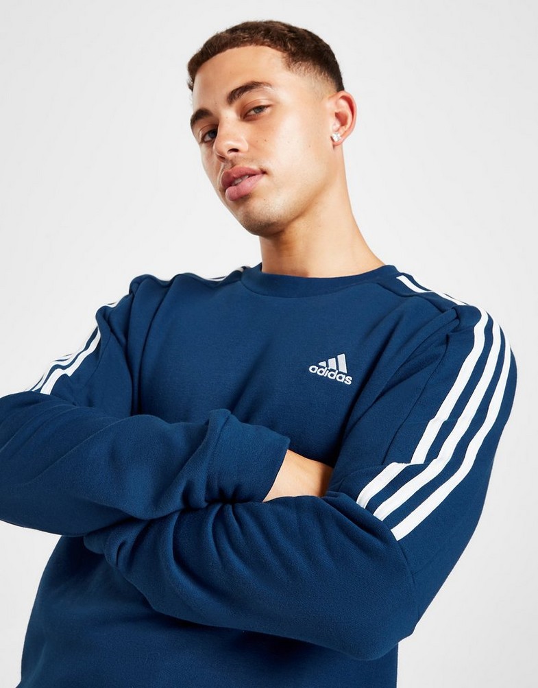 Pánska mikina ADIDAS MIKINA ENERGIZE CRW MYS BLUE IC0344 Tmavomodrá