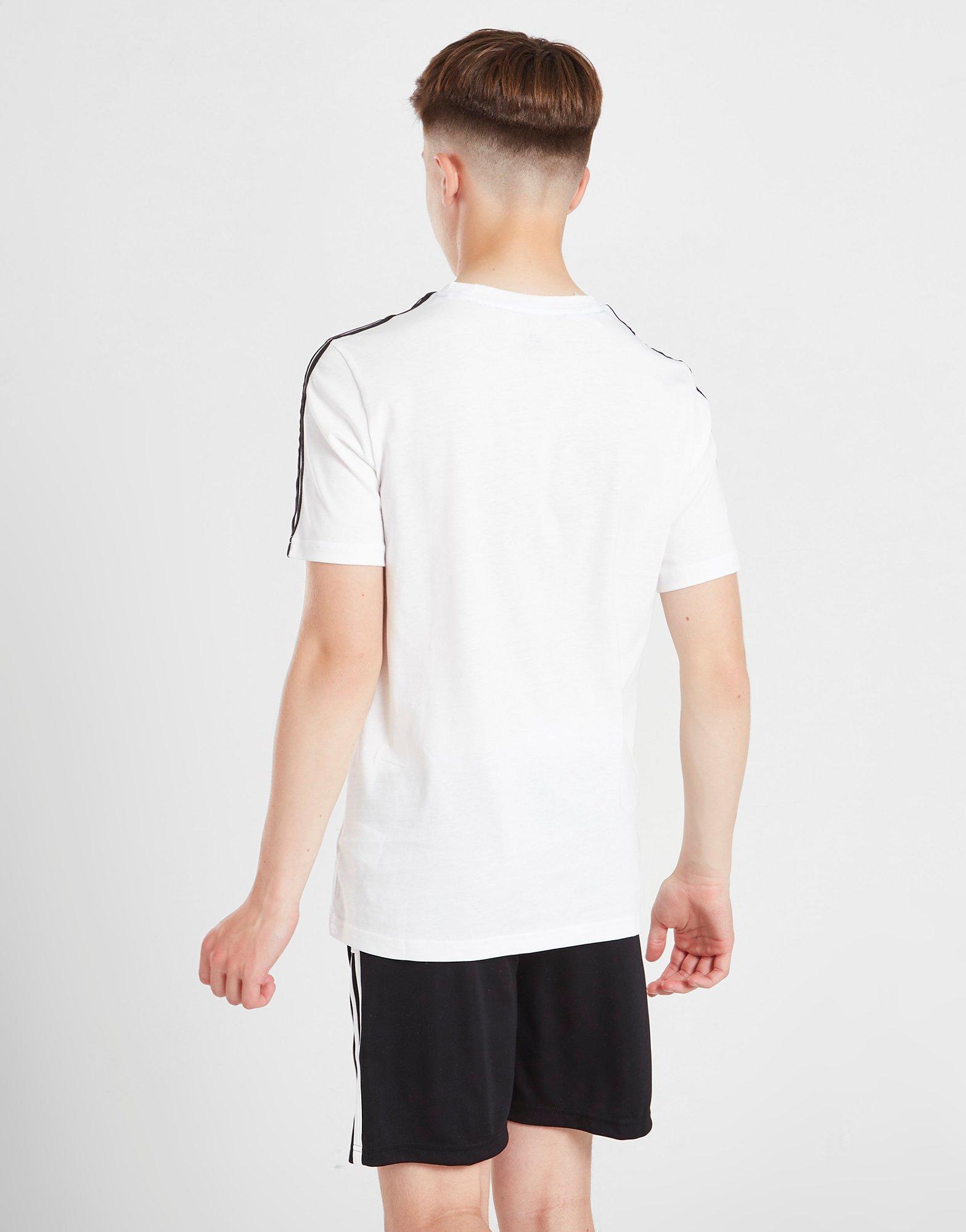 Детска тениска ADIDAS 3 STRIPES ESSENTIAL ТЕНИСКА JUNIOR BOY HD5973 Бял