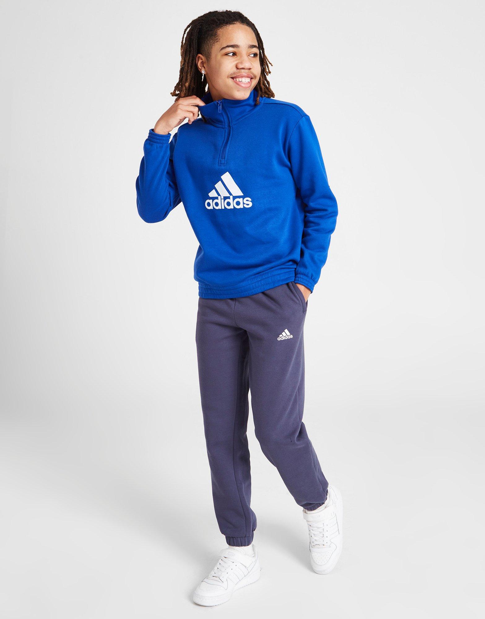 Детски анцуг ADIDAS КОМПЛЕКТ B BOS FLEECE TS HK4729 Син